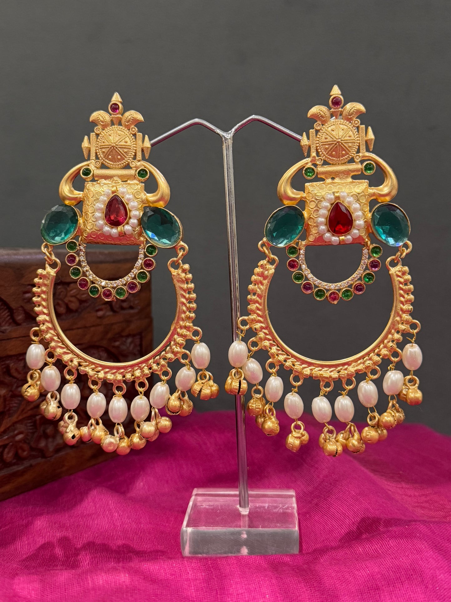 Silver Replica Jhumka