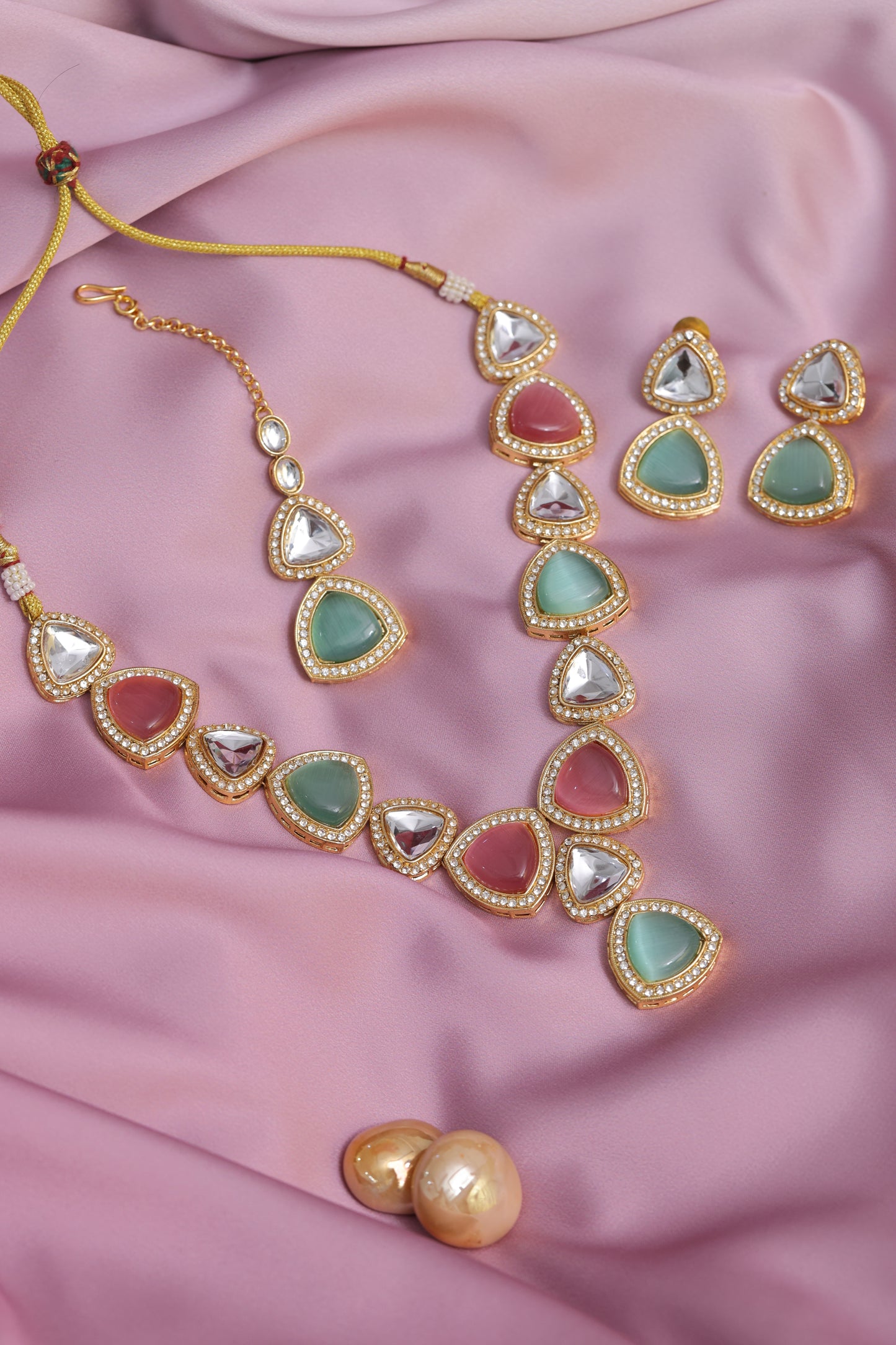 Jiya Diamond Jewelry Set