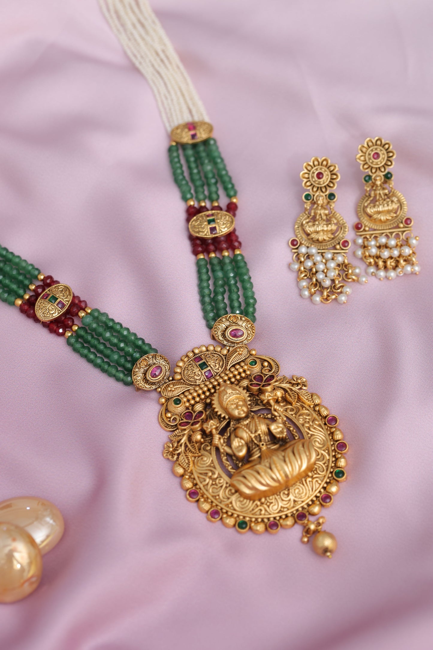 Mint Sudha Jewelry set