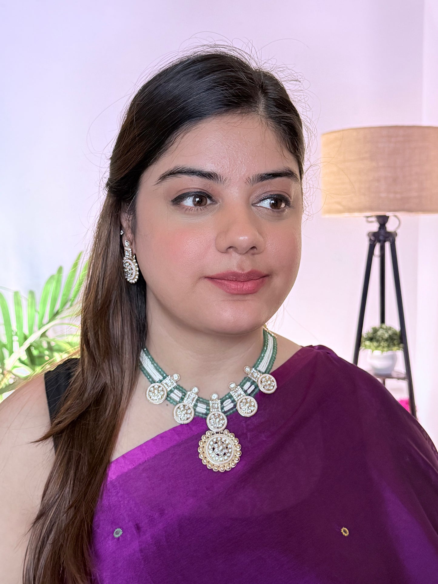 Rajwadi Jewelry Set