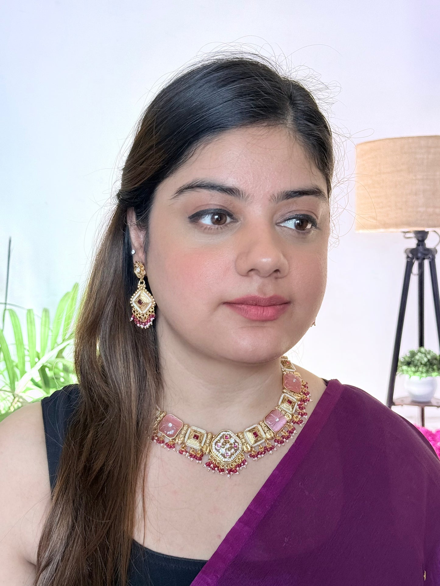 Vinodini Rajwadi Jewelry Set