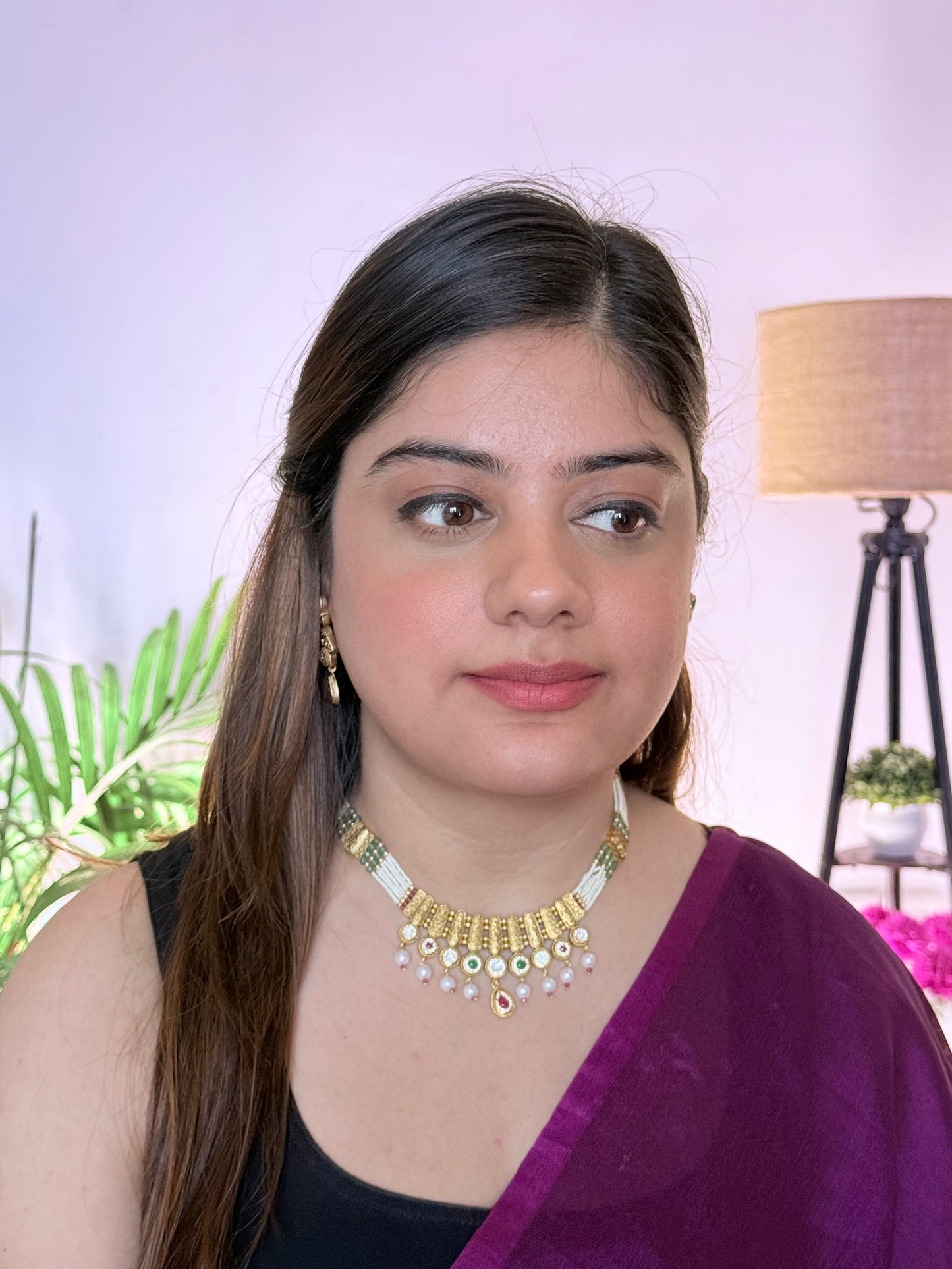 Aaratikra Rajwadi Jewelry Set
