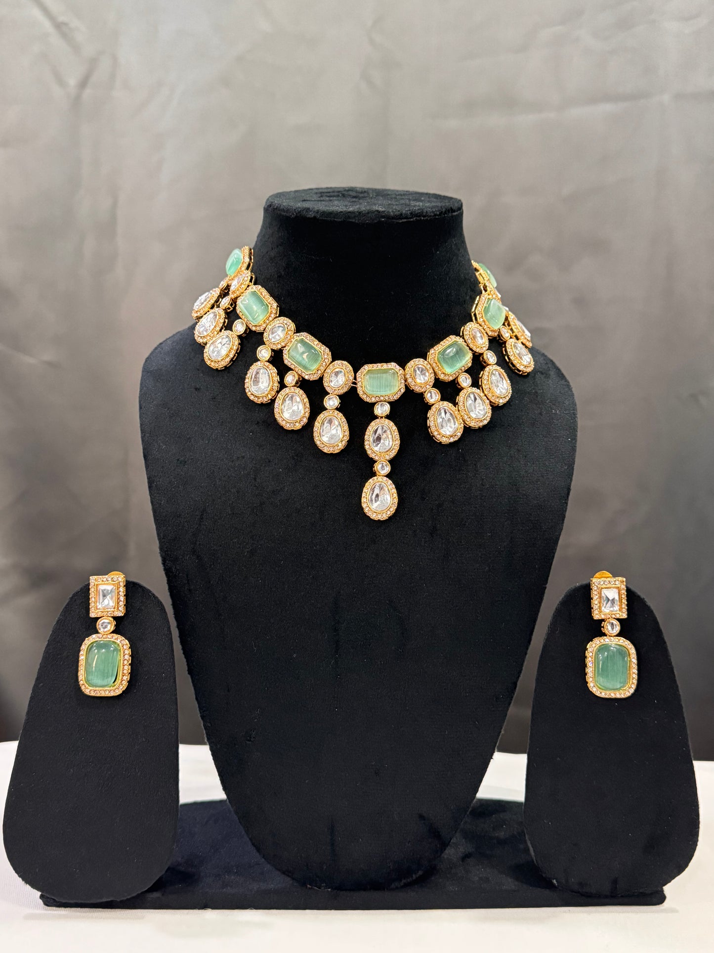 American Diamond Jewelry Set