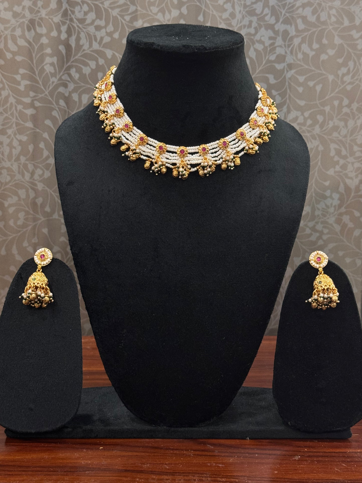 Rani Rajwadi Jewelry Set