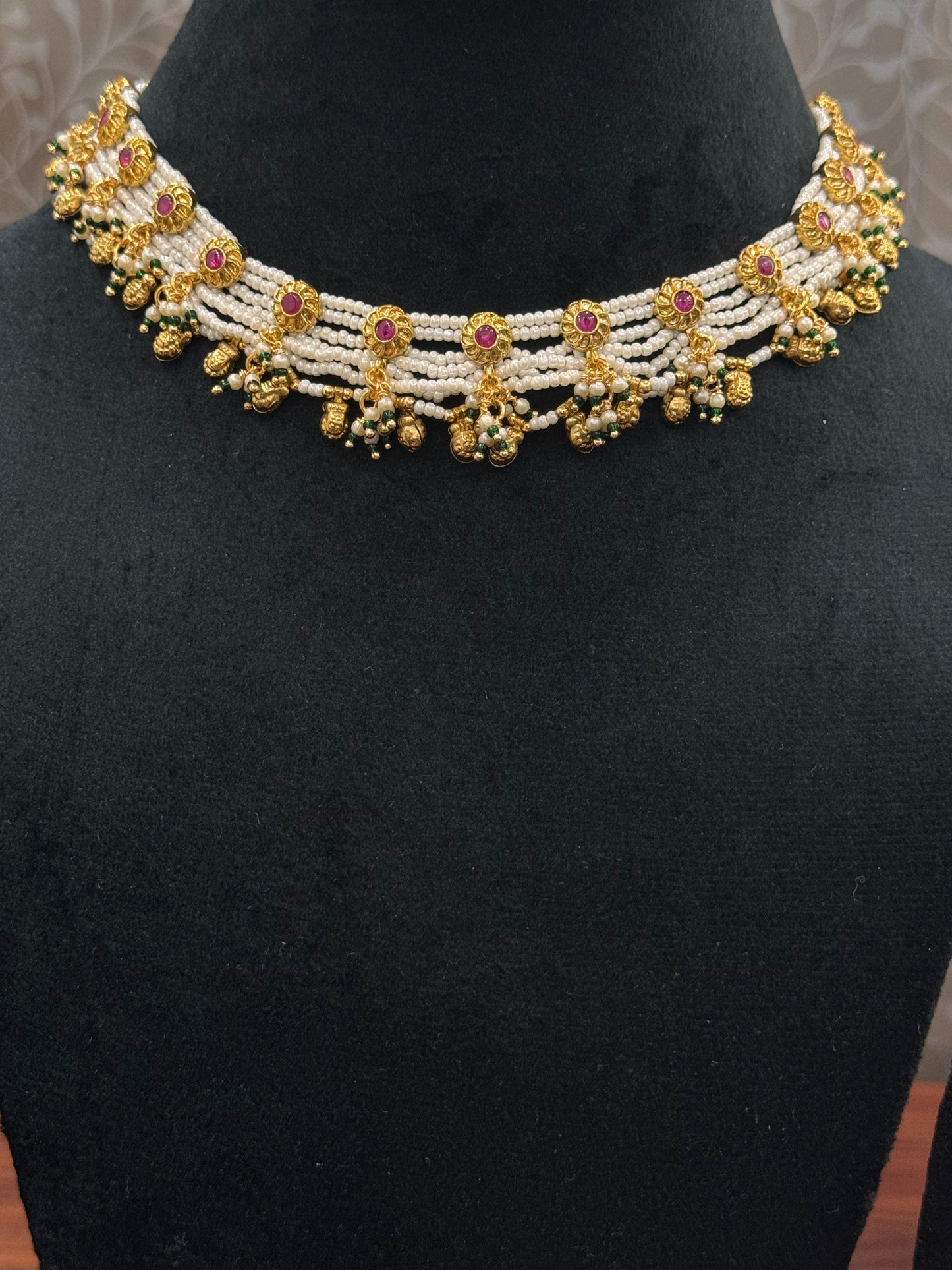 Rani Rajwadi Jewelry Set