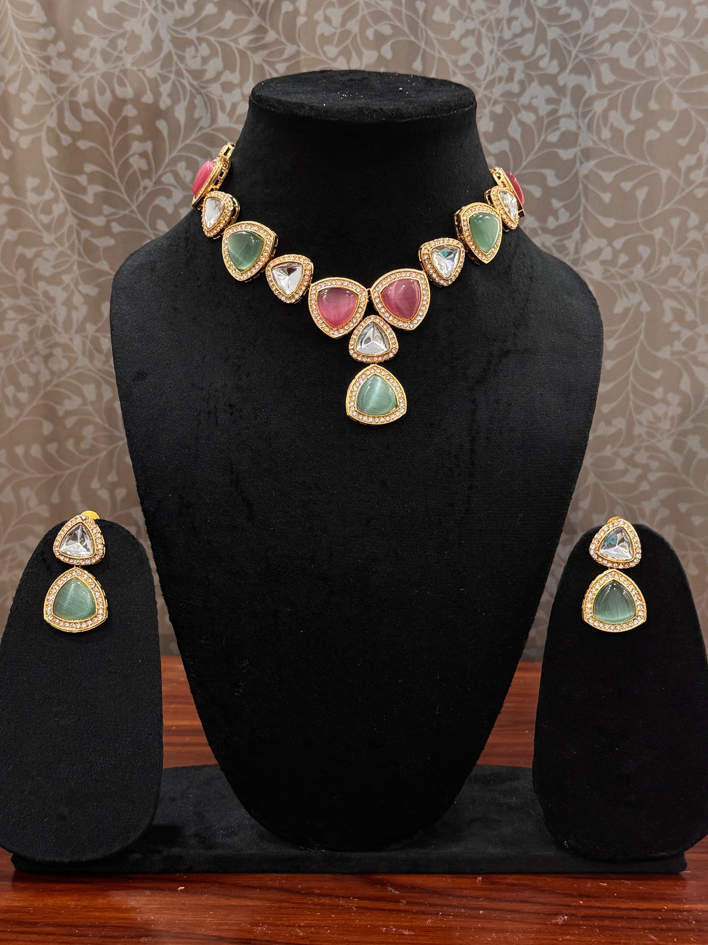 American Diamond Jewelry Set