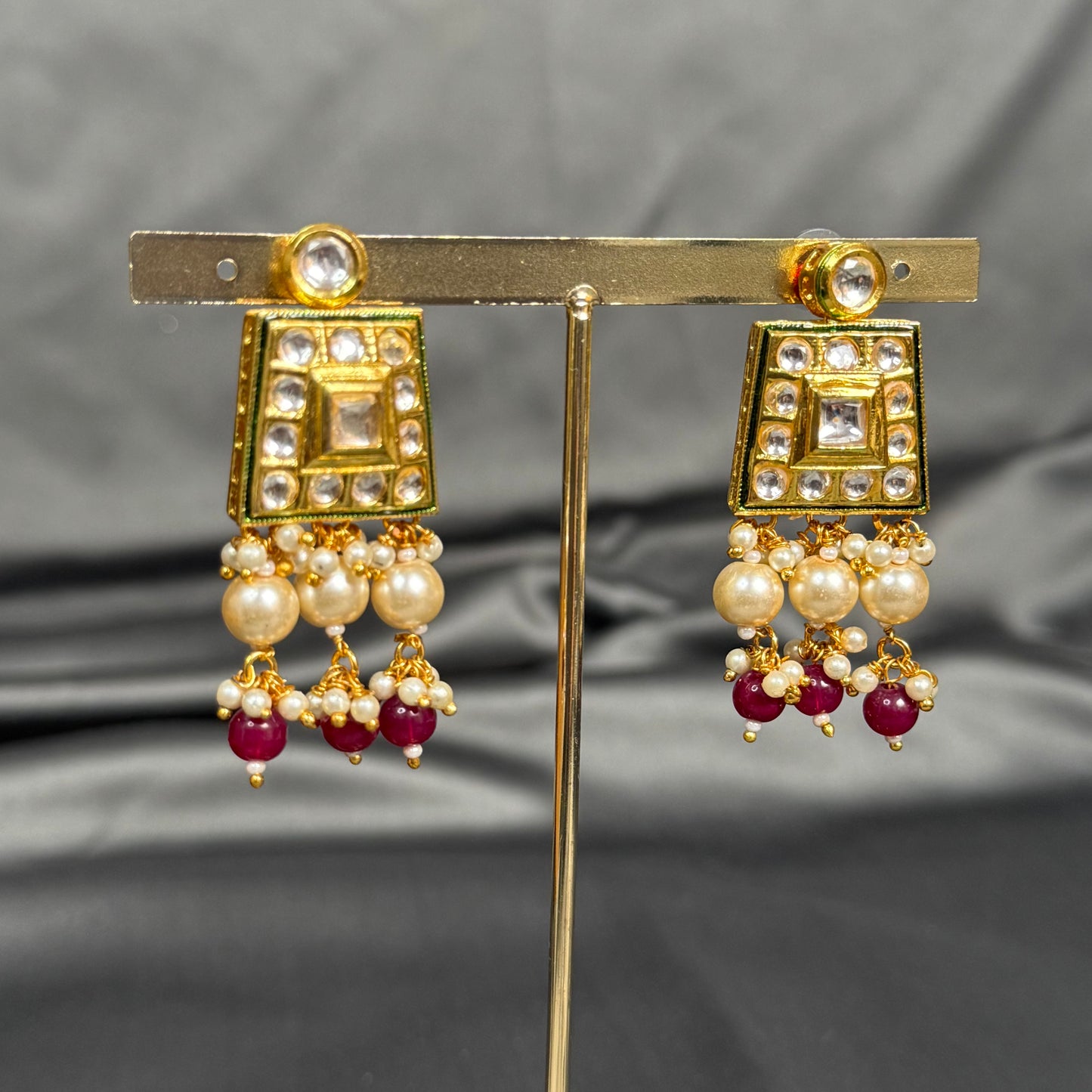 Multi Layers Rajwadi Jewelry Set