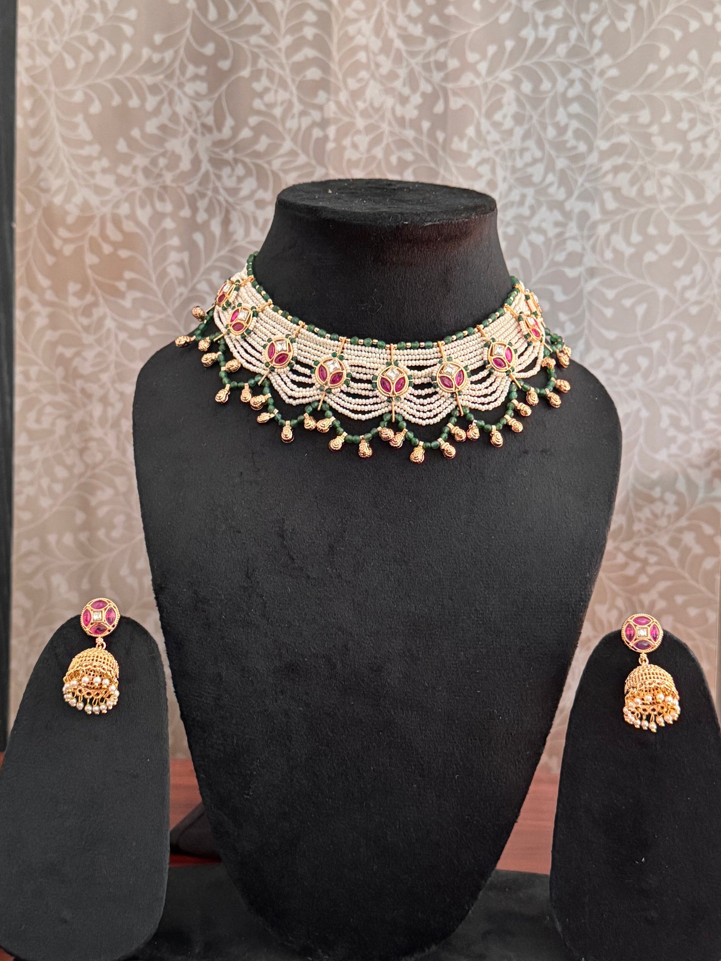 Rajwadi Jewelry Set