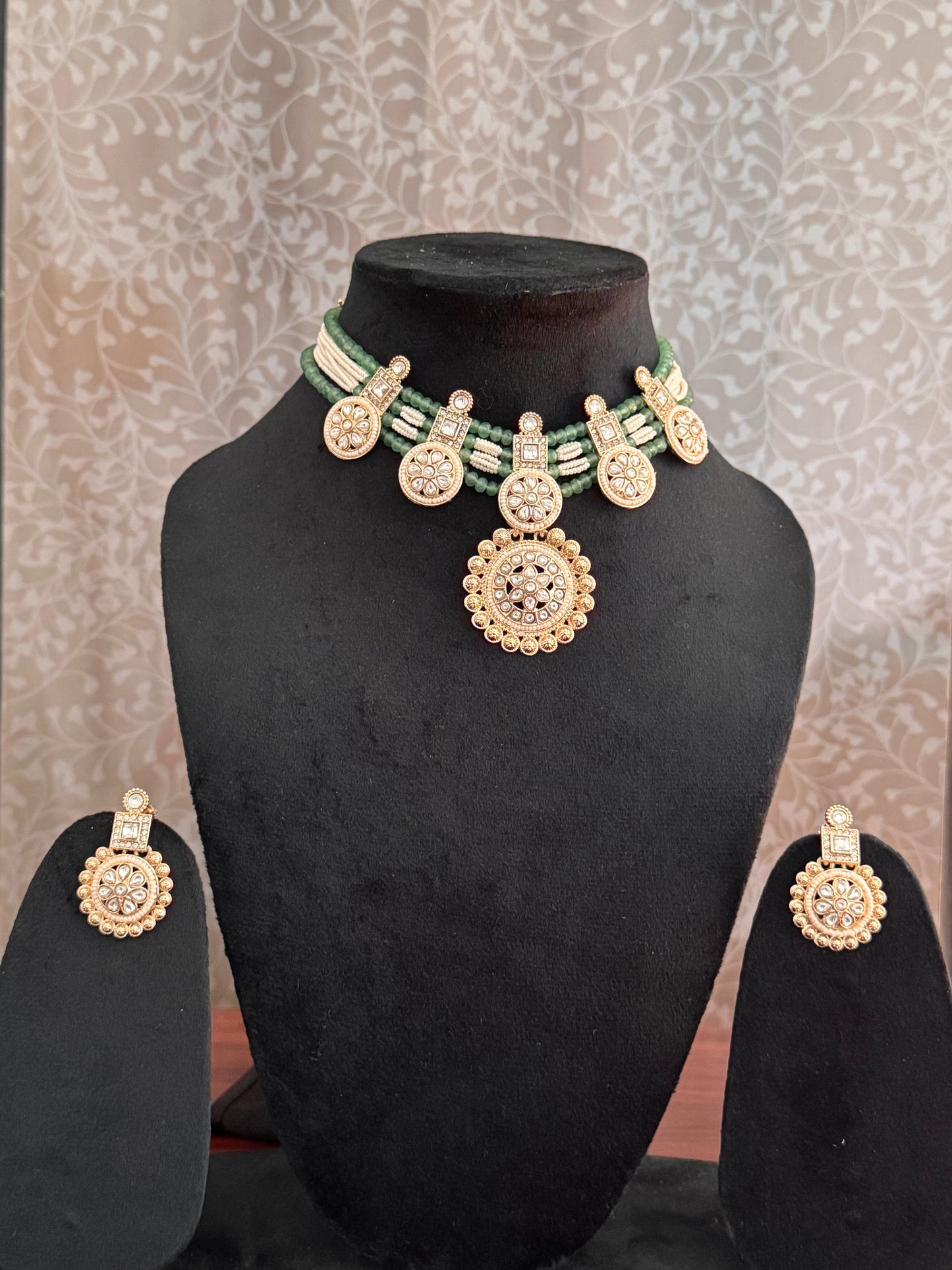 Rajwadi Jewelry Set