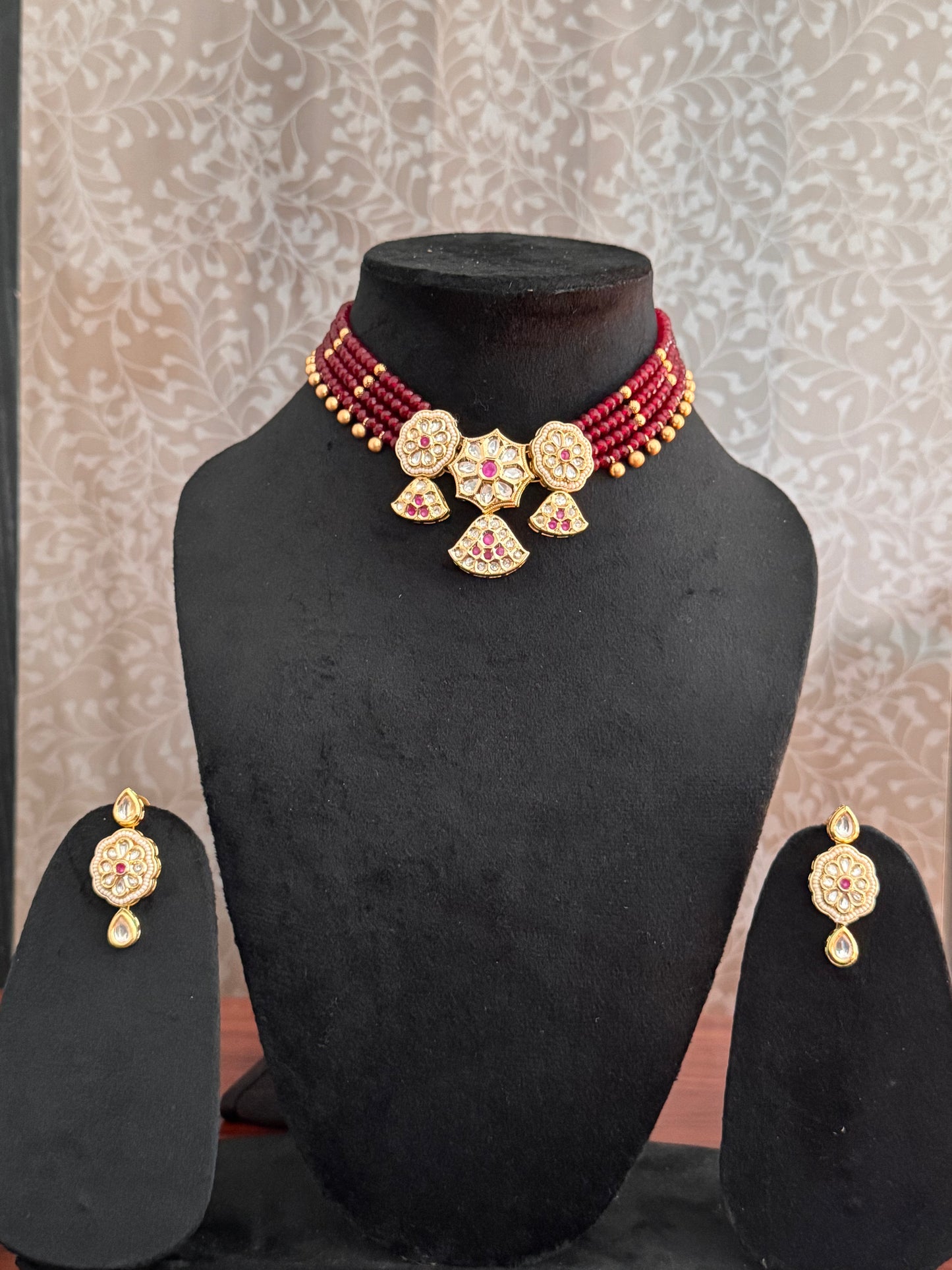 Rajwadi Jewelry Set