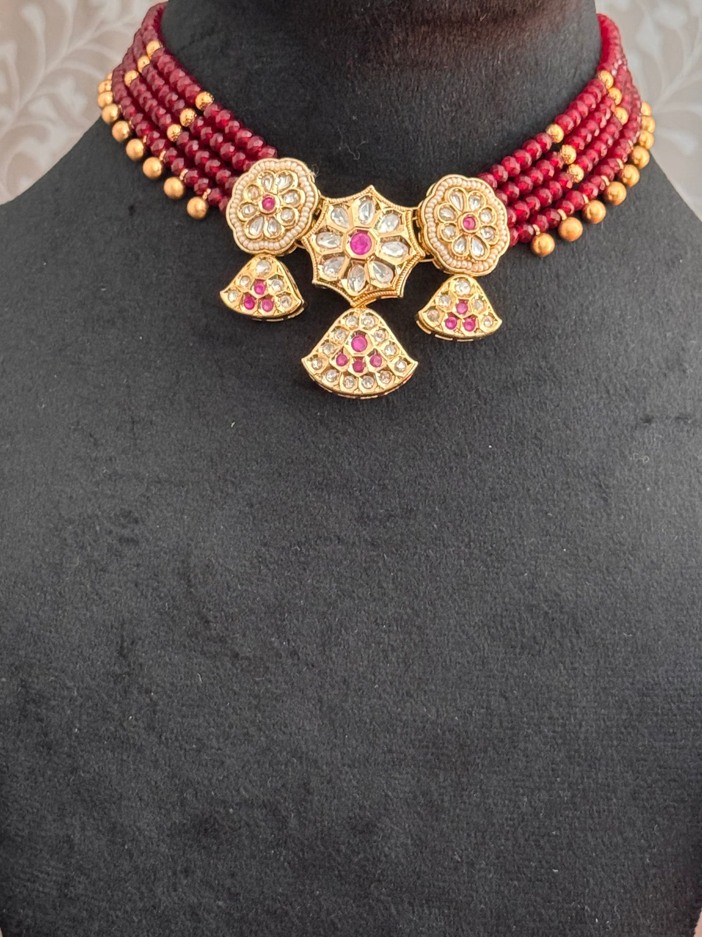 Rajwadi Jewelry Set