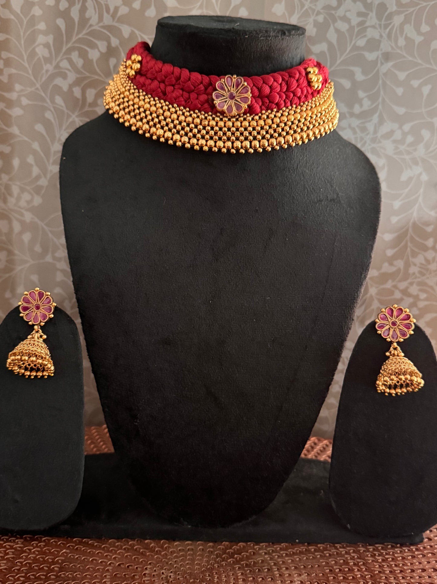 Rajwadi jewelry Set