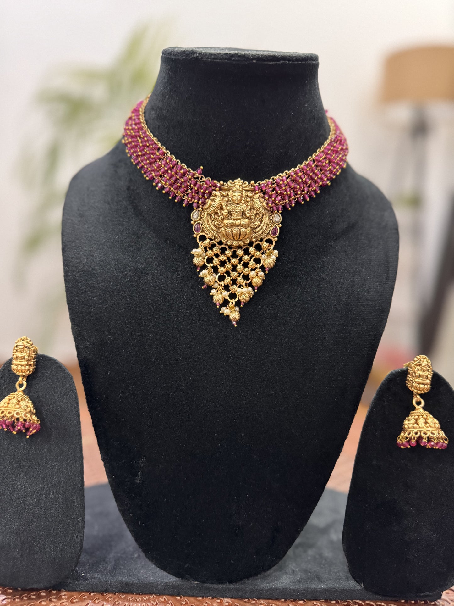 Golden Surya Jewelry Set