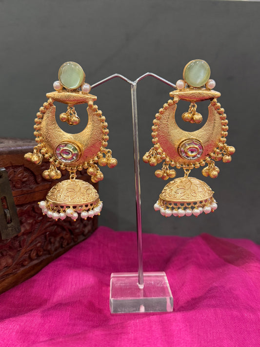 Silver Replica Jhumka