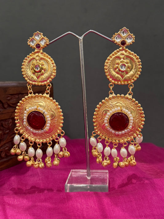 Silver Replica Jhumka