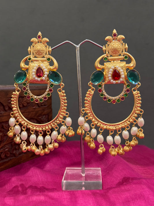 Silver Replica Jhumka