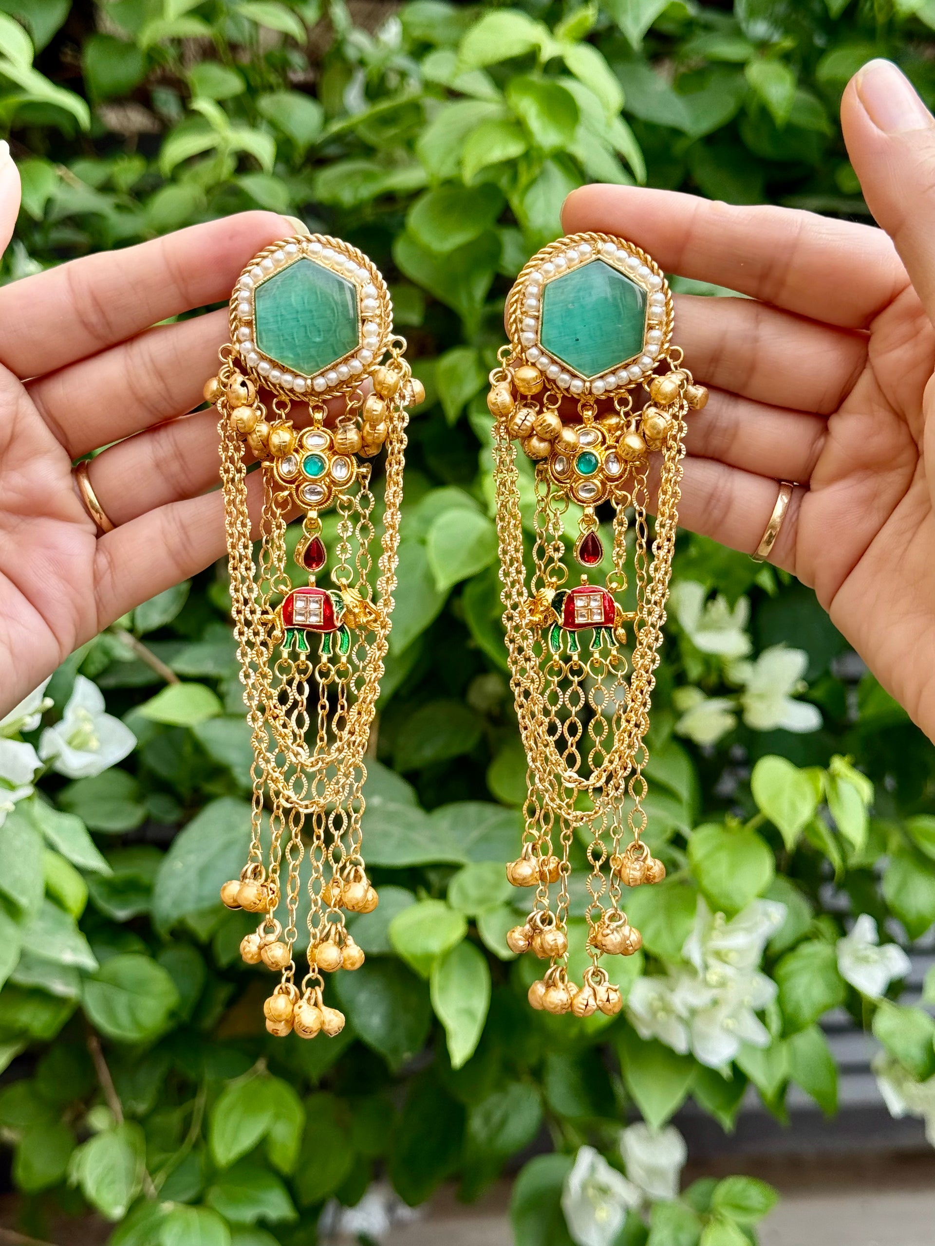 Ashima Kashmiri Earrings – Vivid Vogue Jewelry