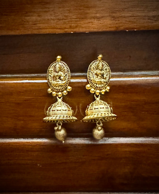 Golden Jhumkas
