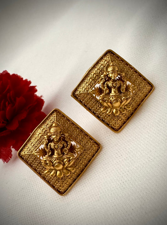 Golden  Temple Earring