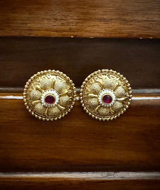 Golden  Temple Earring