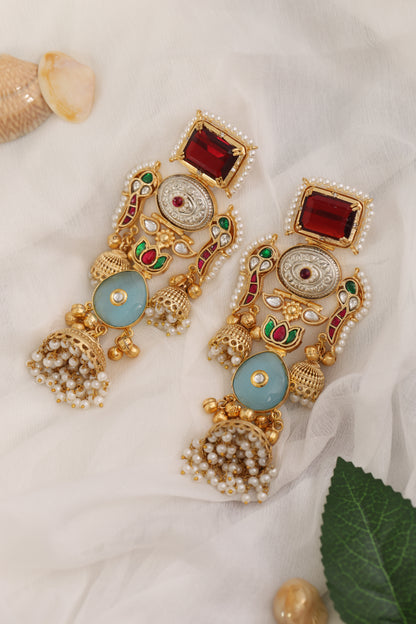Ranjhna Kashmiri Earrings
