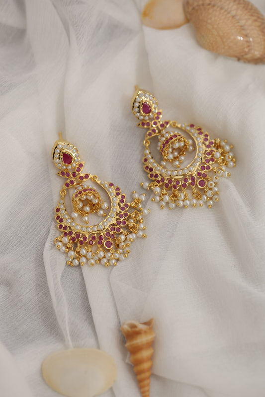 White Golden Chand Baliya