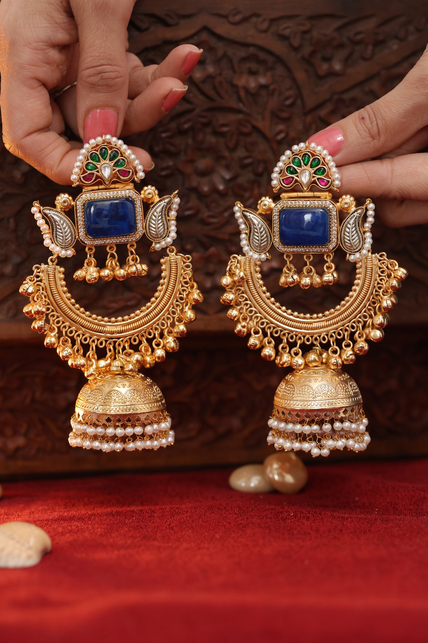 Kalsh Kashmiri Earrings