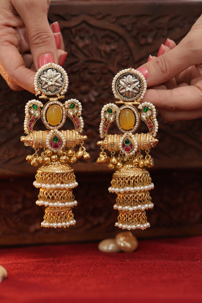 Zeenaz Kashmiri Earrings