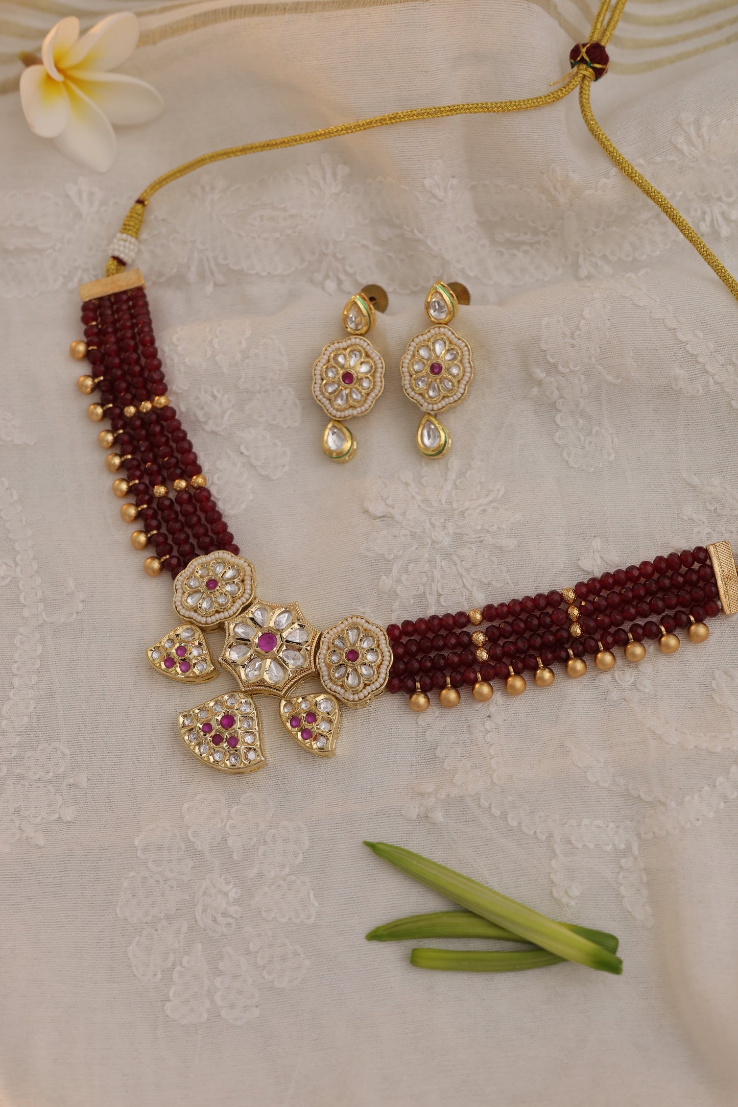 Padamini Rajwadi Jewelry Set