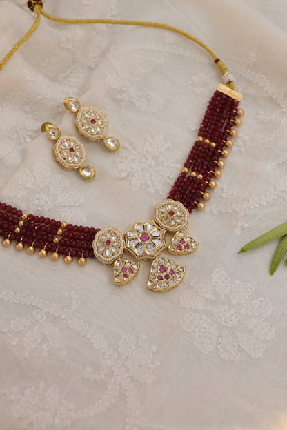 Padamini Rajwadi Jewelry Set