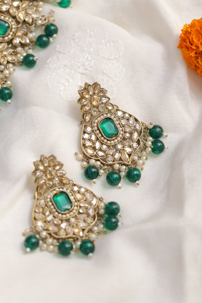 Emerald Reverse AD Necklace