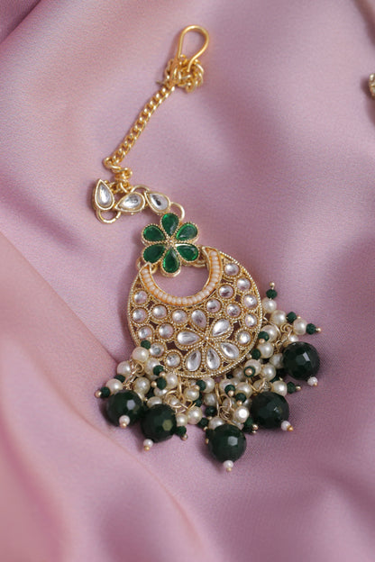 Emerald Urmisha Jewelry Set