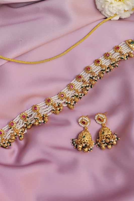 Rani Rajwadi Jewelry Set