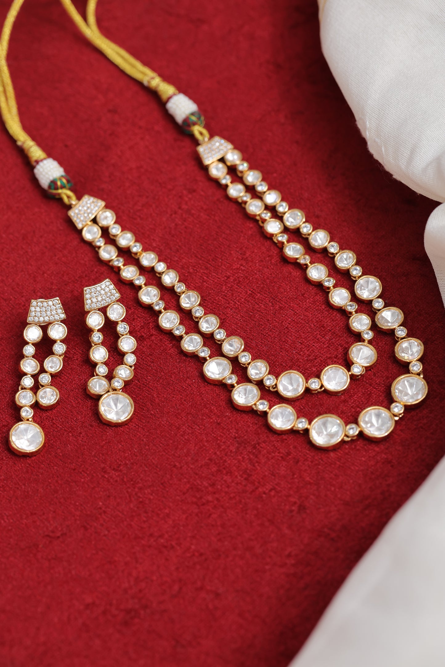 Juhi Moissanite jewelry Set