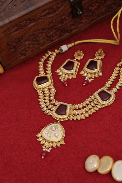 Kanika Rajwadi Jewelry Set