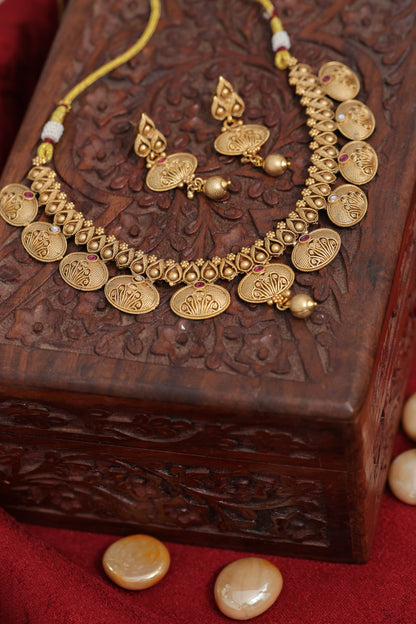 Golden Surya Jewelry Set