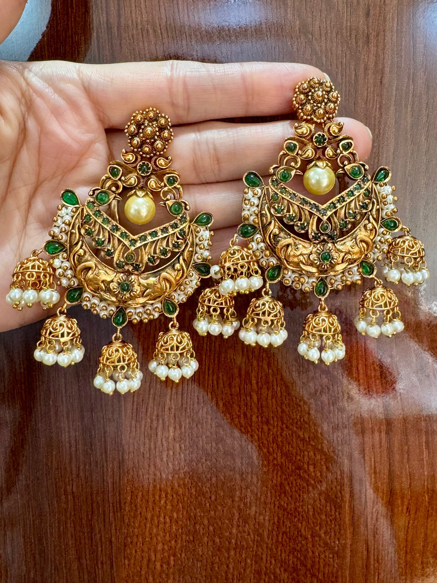 Temple Earrings