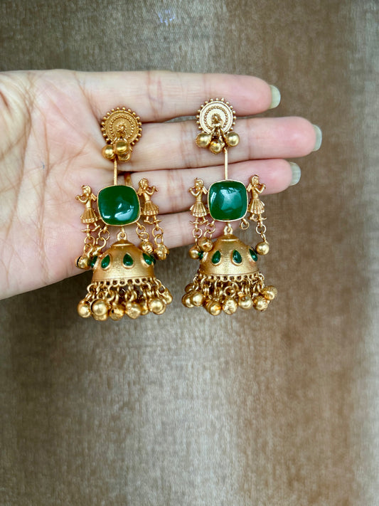 Shehnai Kashmiri Earrings