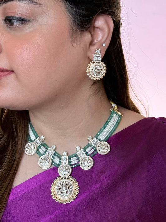 Rajwadi Jewelry Set