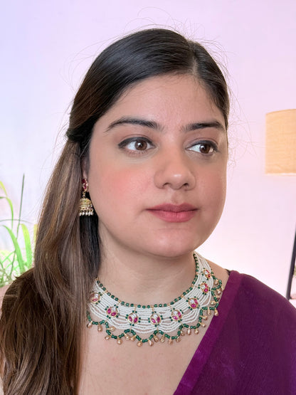 Rajwadi Jewelry Set