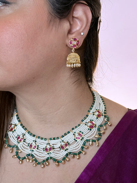 Rajwadi Jewelry Set