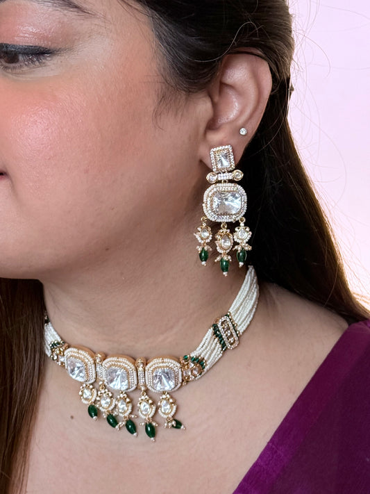 Rajwadi jewelry Set