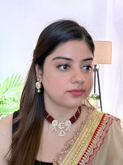 Rajwadi Jewelry Set