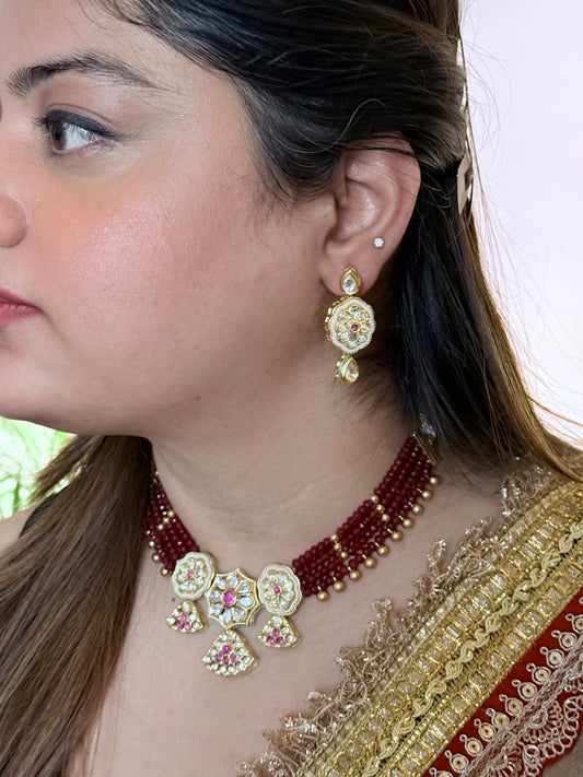 Rajwadi Jewelry Set
