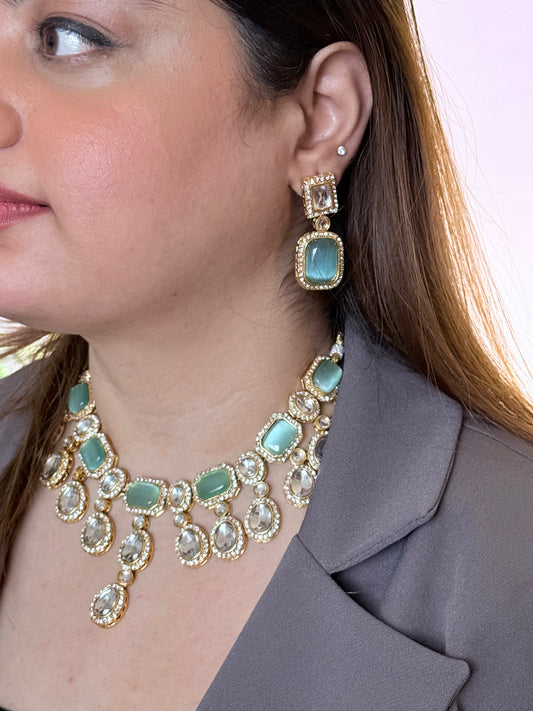 American Diamond  Jewelry Set