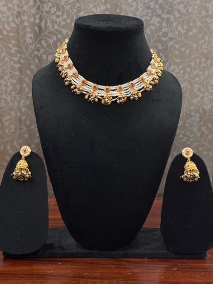Rani Rajwadi Jewelry Set