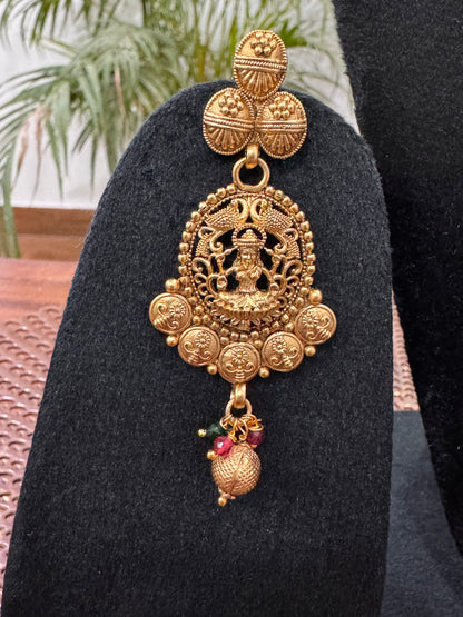 Golden Ramaa Temple Jewelry Set