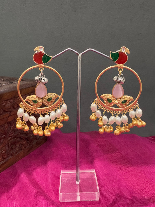 Silver Replica Jhumka