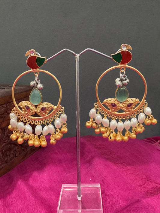 Silver Replica Jhumka