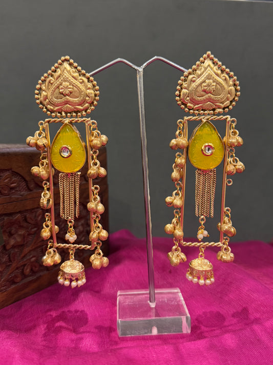Surbhi Silver Replica Jhumka